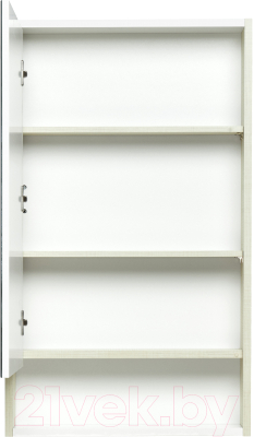 Шкаф с зеркалом для ванной Акватон Рико 50 (1A212302RIB90)