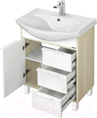 Тумба под умывальник Акватон Рико 65 (1A213301RIB90)