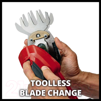 Кусторез аккумуляторный Einhell GE-CG 18 Li (3410370)