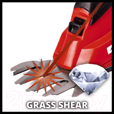 Кусторез аккумуляторный Einhell GE-CG 18 Li (3410370)