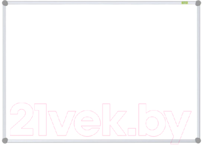 Магнитно-маркерная доска Yesли Slim YBW-SL912 (90x120, белый) - фото