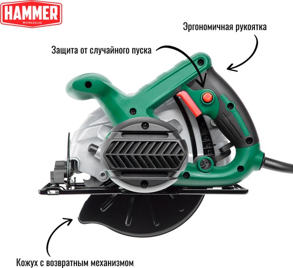 Дисковая пила Hammer Flex CRP1300D