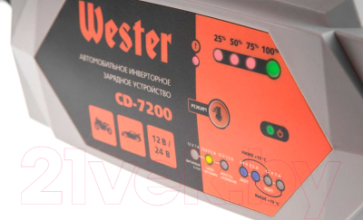 Зарядное устройство для аккумулятора Wester CD-7200