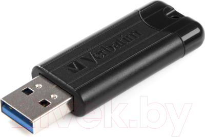 Usb flash накопитель Verbatim PinStripe Store 'n' Go 128Gb / 49319