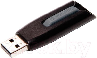 Usb flash накопитель Verbatim V3 Store 'N' Go 64Gb Black/Grey (49174) - фото