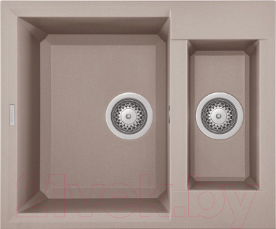 Мойка кухонная Elleci Easy 150 Tortora G43 / LGY15043 - фото
