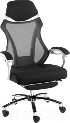 Кресло офисное Norden 007 / H-007 А (белый/черный) - фото