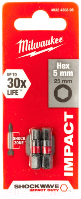 Набор бит Milwaukee 4932430896