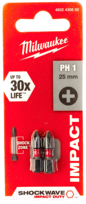Набор бит Milwaukee Shockwave Impact Duty 4932430850