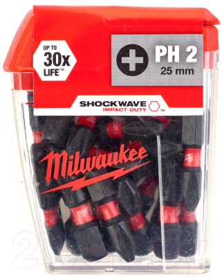 Набор бит Milwaukee Shockwave Impact Duty 4932430853 - фото