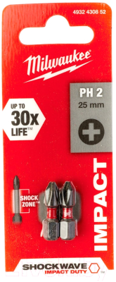 Набор бит Milwaukee Shockwave Impact Duty 4932430852 - фото
