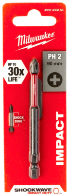 Бита Milwaukee Shockwave Impact Duty 4932430856