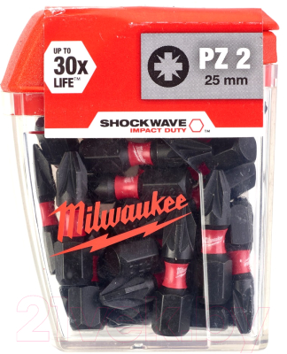 Набор бит Milwaukee Shockwave Impact Duty 4932430864 - фото