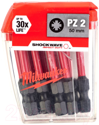 Набор бит Milwaukee Shockwave Impact Duty 4932430866 - фото