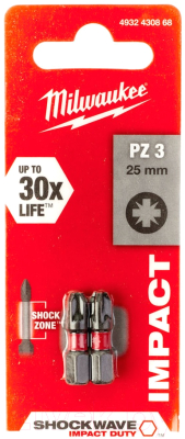 Бита Milwaukee Shockwave Impact Duty 4932430868