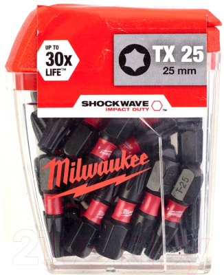 Набор бит Milwaukee Shockwave Impact Duty 4932430880