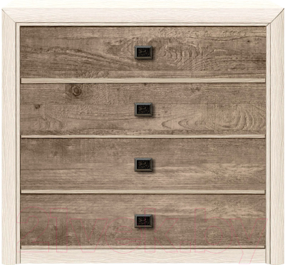 Комод Black Red White Коен KOM4S - фото