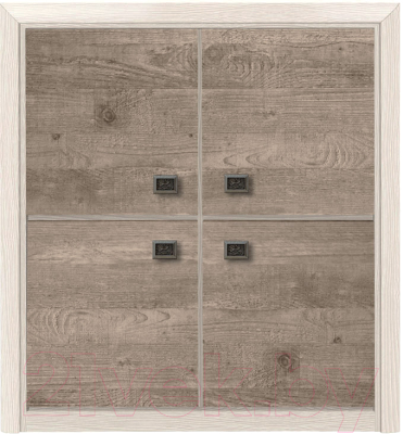 Тумба Black Red White Коен KOM4D - фото