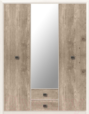 Шкаф Black Red White Коен SZF3D2S - фото