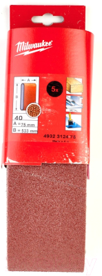 Шлифлента Milwaukee ABRB G40 4932312475