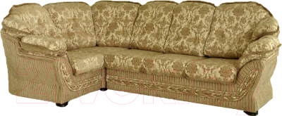 Диван угловой Домовой Романтика-1 4Sed 7 (Bornes 32317/Bornes Com-1 32317) - фото