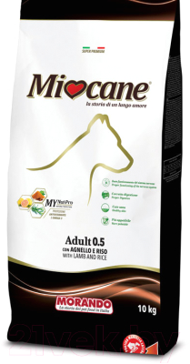Сухой корм для собак Miocane Adult 0.5 Chicken Lamb&Rice - фото
