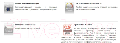 Массажер электронный Beurer FM150