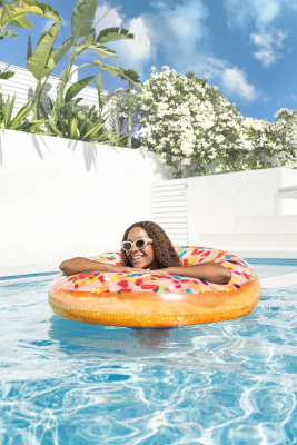 Надувной круг Intex Пончик в глазури / 56263NP