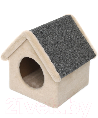 Домик-когтеточка Cat House Будка 0.38 - фото