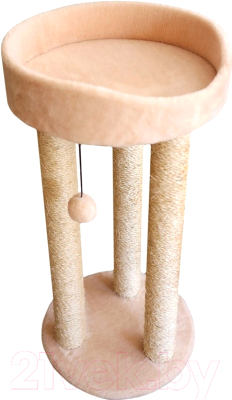 Лежанка-когтеточка Cat House Тринога 0.85 - фото