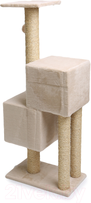 Комплекс для кошек Cat House Двойной домик 1.27