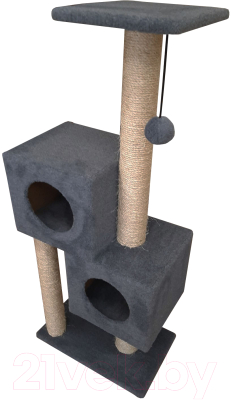 Комплекс для кошек Cat House Двойной домик 1.27