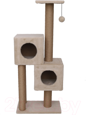 Комплекс для кошек Cat House Двойной домик 1.27