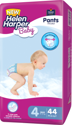Подгузники-трусики детские Helen Harper Baby 4 Maxi - фото