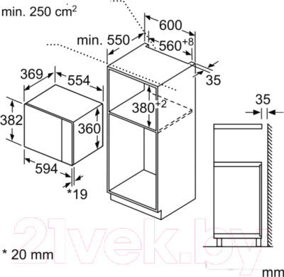 Микроволновая печь Bosch BEL554MS0