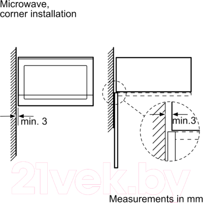 Микроволновая печь Bosch BFL524MB0