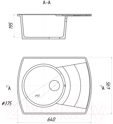 Мойка кухонная Gerhans A01