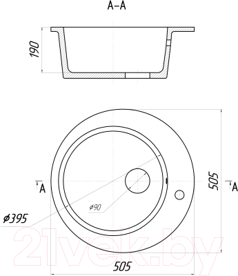 Мойка кухонная Gerhans A04