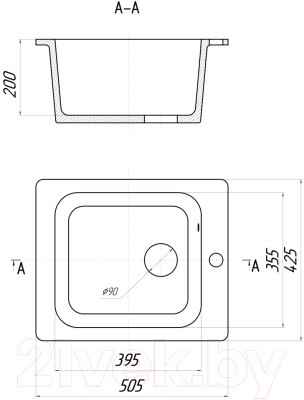 Мойка кухонная Gerhans A10