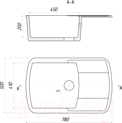 Мойка кухонная Gerhans B29