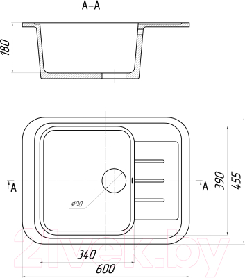 Мойка кухонная Gerhans B20