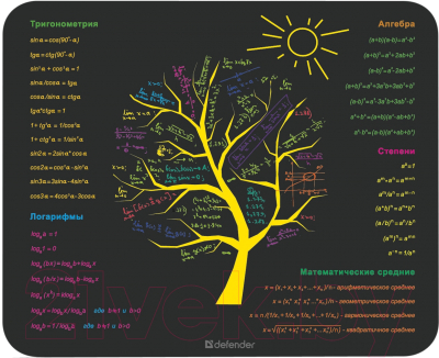 Коврик для мыши Defender School / 50305 - фото