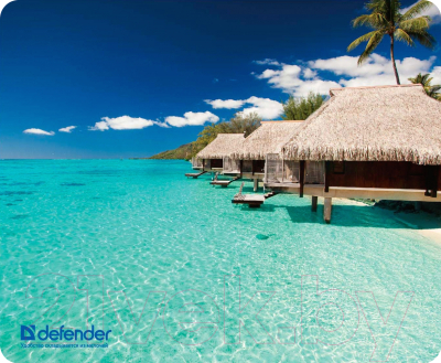 Коврик для мыши Defender Silk Pad Nature / 50707 - фото