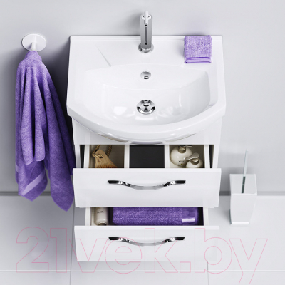 Тумба с умывальником Aqwella Allegro 85 / Agr.01.08/2