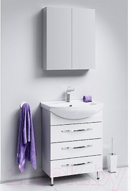 Тумба с умывальником Aqwella Allegro 85 / Agr.01.08/3