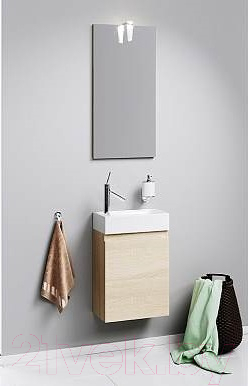 Тумба с умывальником Aqwella Лайн / Ln-MP.01.04/Ds