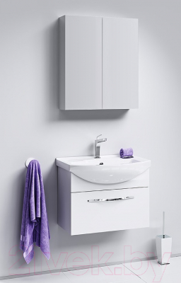 Шкаф с зеркалом для ванной Aqwella МС 60 / МС.04.06