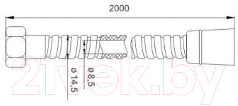 Душевой шланг Iddis A5071120
