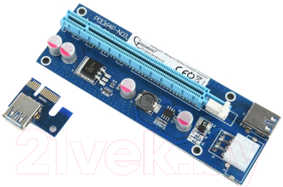 Адаптер Cablexpert RC-PCIEX-03 - фото