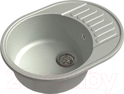 Мойка кухонная GranFest Quarz GF-Z58 (серый) - фото